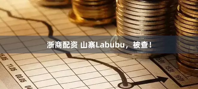 浙商配资 山寨Labubu，被查！